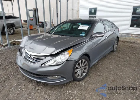 2014 Hyundai Sonata Limited z USA, uszkodzony, nr VIN 5NPEC4AC5EH874464